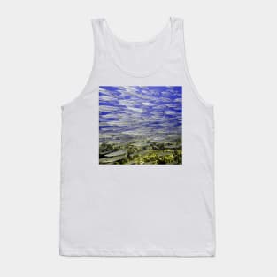 Silver Fish Wall Tank Top